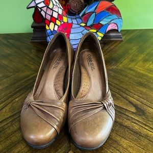 Cobb Hill Brown Leather Heels
